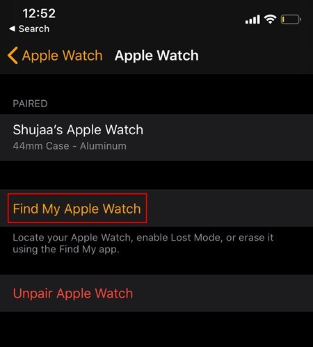 How to locate a lost Apple Watch using Find My App 