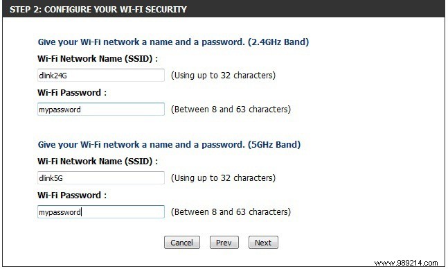 How to configure a router 