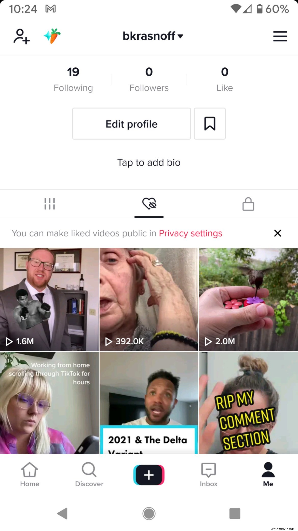 How to download your TikTok video viewing history 