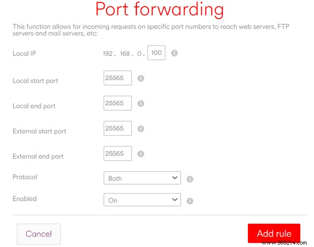 How to open ports and configure port forwarding on your router 