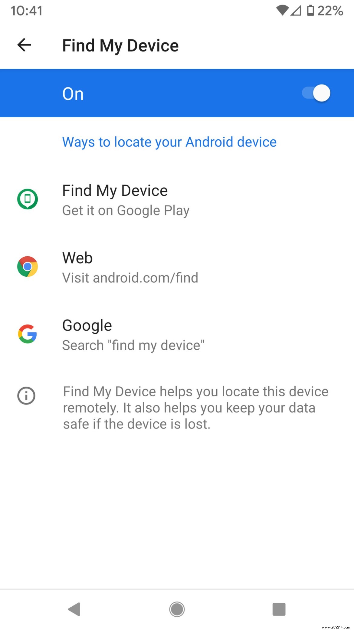 How to locate your Android phone with Google s Find My Device 