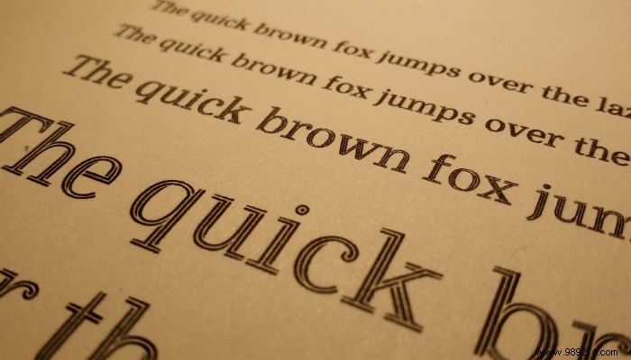 Switch to these fonts to save on printer ink 
