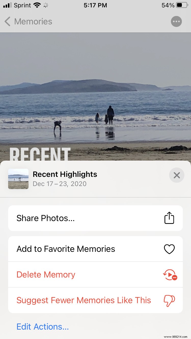 How to Disable Unwanted  Memories  in Apple Photos, Google Photos, and Facebook 