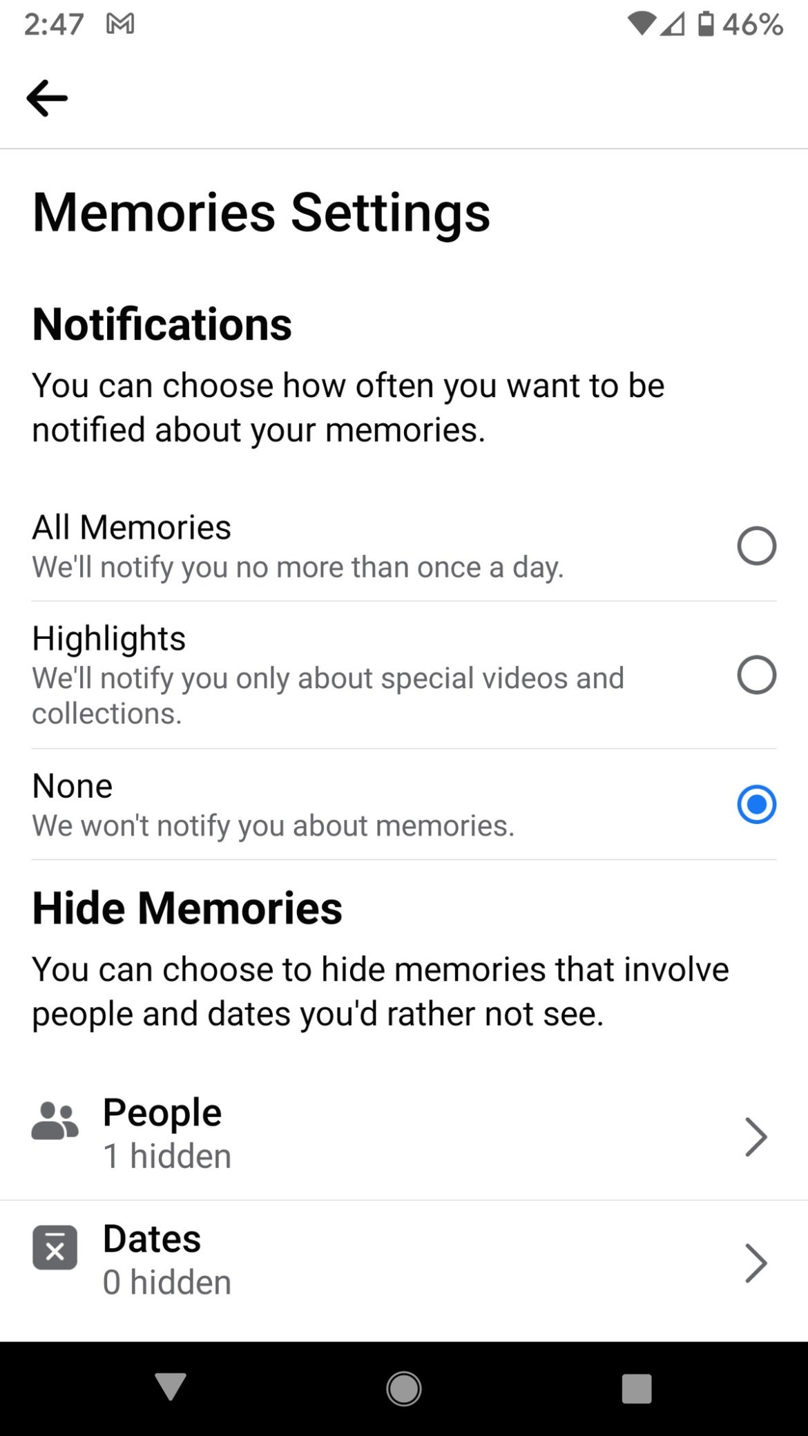 How to Disable Unwanted  Memories  in Apple Photos, Google Photos, and Facebook 