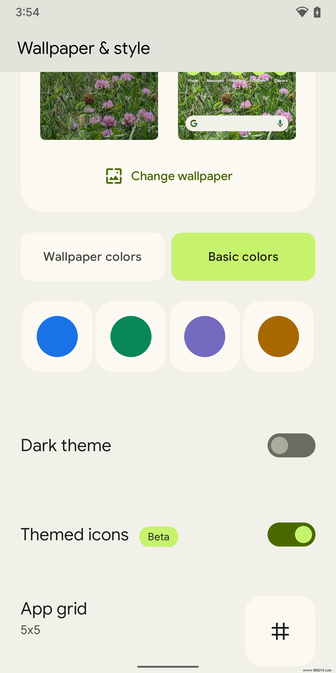 How Android 12 lets you customize your phone s color palette 