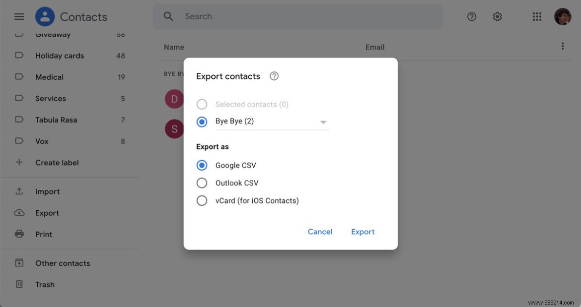 How to Delete (But Not Delete) Unnecessary Google Contacts 