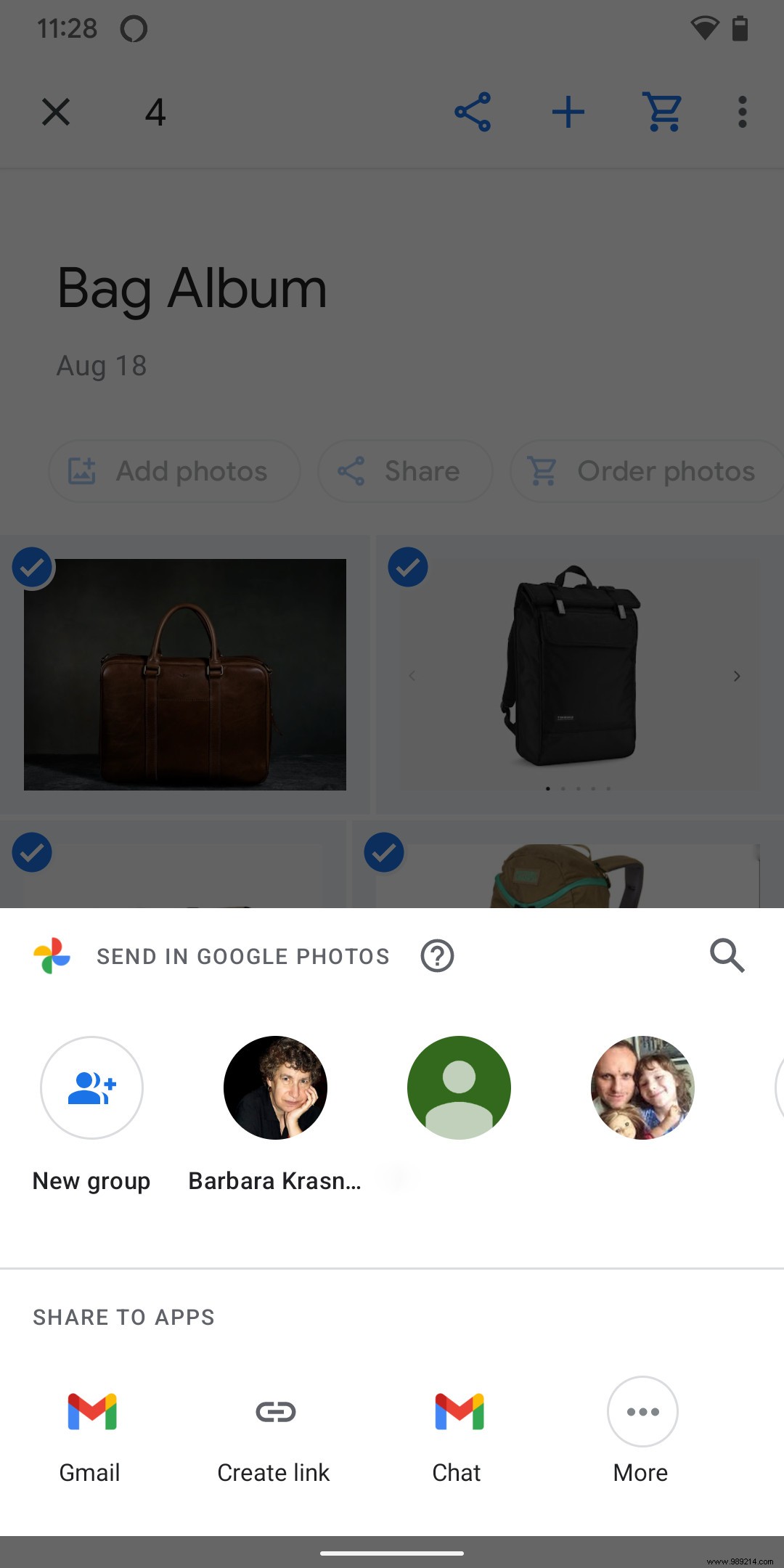 Android 101:How to download or share a Google Photos album 