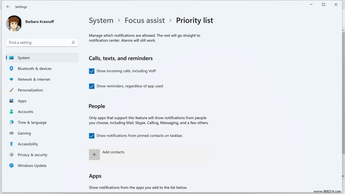 How to Use Focus Assist in Windows 11 