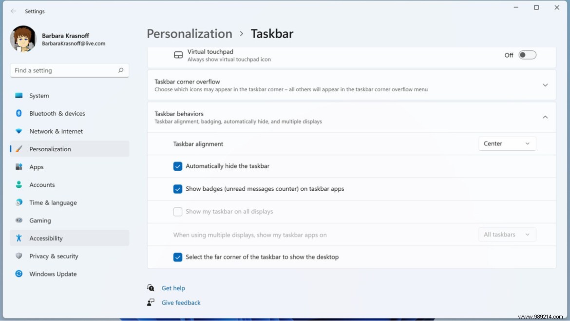 How to Customize Your Windows 11 Taskbar 