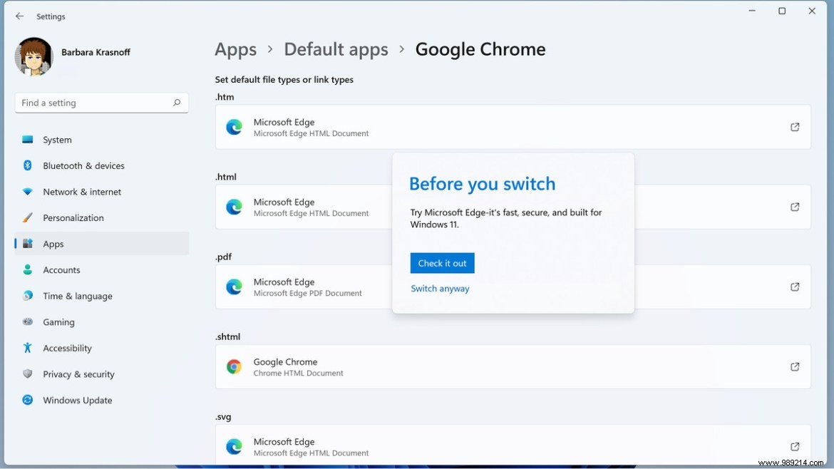 How to Change Your Default Browser in Windows 11 