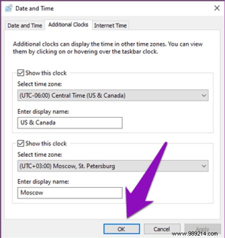 How to Add Multiple Clocks to Your Windows 10 PC 