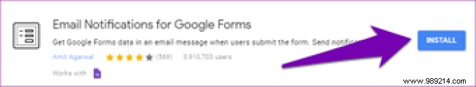 How to get Google Forms responses in your email 