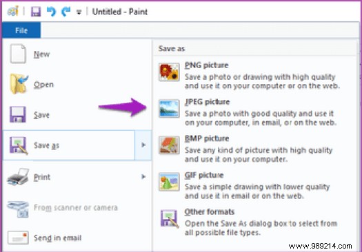 3 Simple Tricks to Convert PNG Screenshot to JPG on Windows 10 