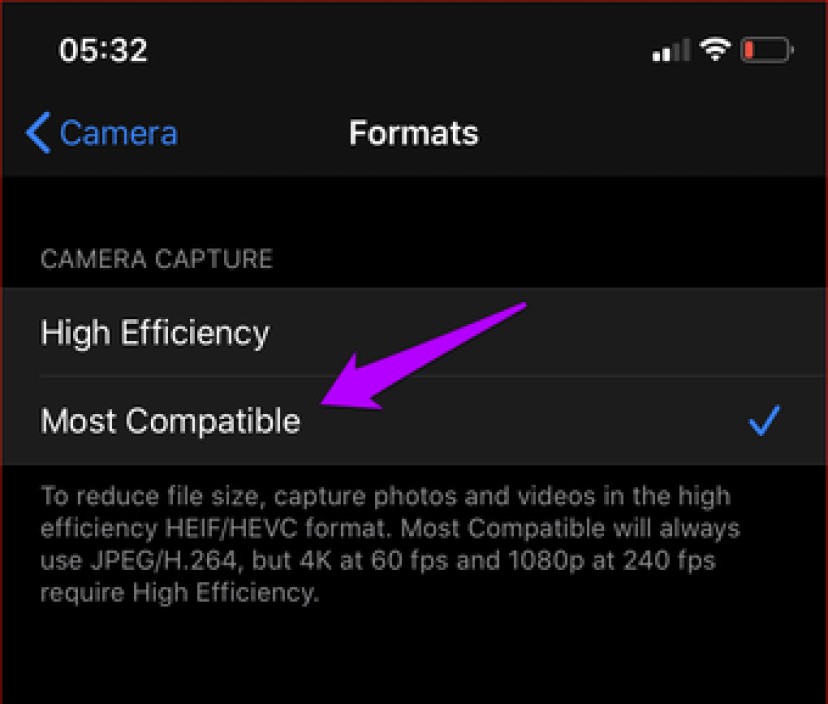 How to Switch from HEIC to JPG on iPhone 