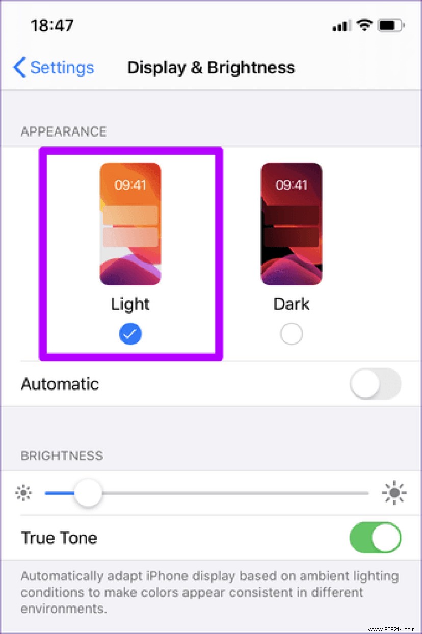 How to Disable Dark Mode in iOS 13 and iPadOS 