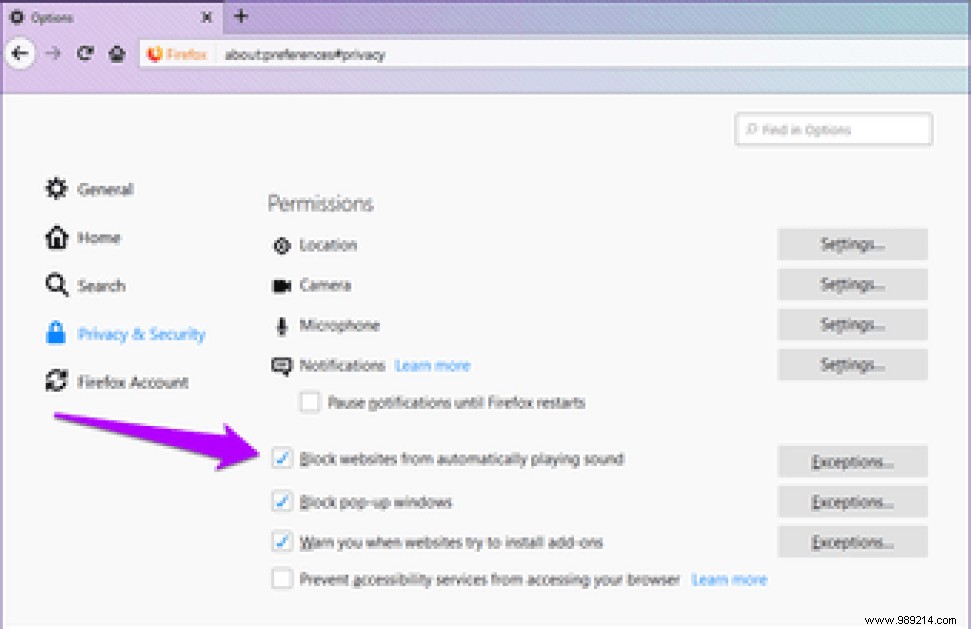 How to Disable All Autoplay Videos in Firefox Without Extensions 