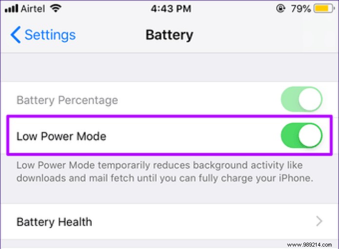 Top 15 Battery Saving Tips for iOS 12 