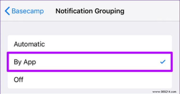iOS 12 Notification Grouping by App or Automatic:What s the Difference 
