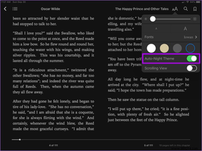 Everything you need to know about Dark Mode in Books on iOS 12 