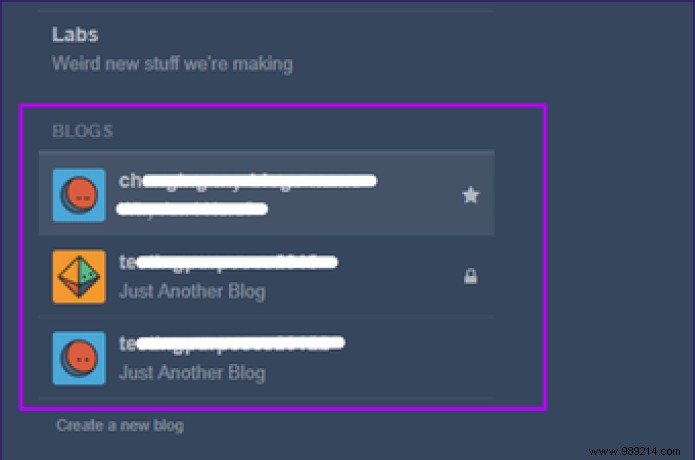 What to do when Tumblr blogs only open on dashboard 