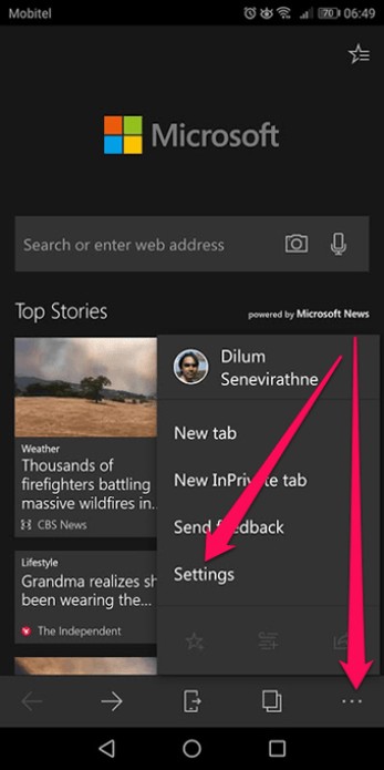 How to Delete Top Sites and News Feeds in Microsoft Edge 