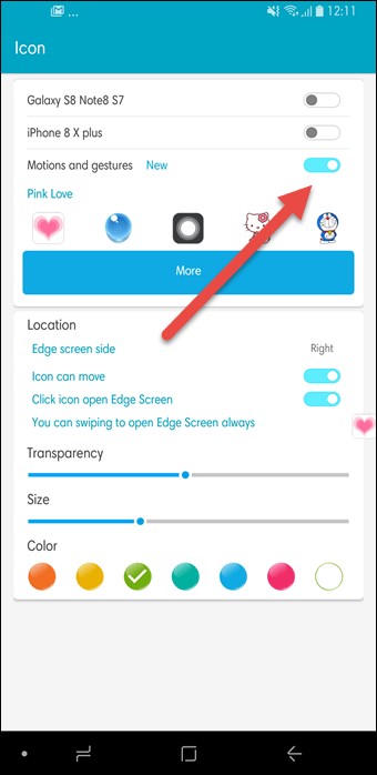 How to Add Edge Shortcuts on Samsung Galaxy A8+ 