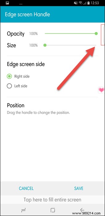 How to Add Edge Shortcuts on Samsung Galaxy A8+ 