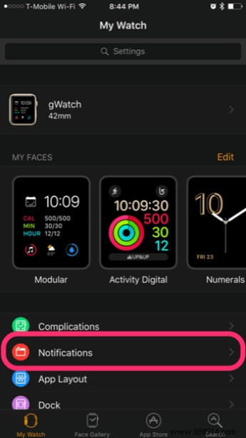How to Disable Play Receipts for Apple Watch Only 