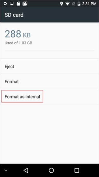 How to Increase Internal Storage in Android 