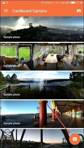 Take and upload 360 degree photos to Facebook 