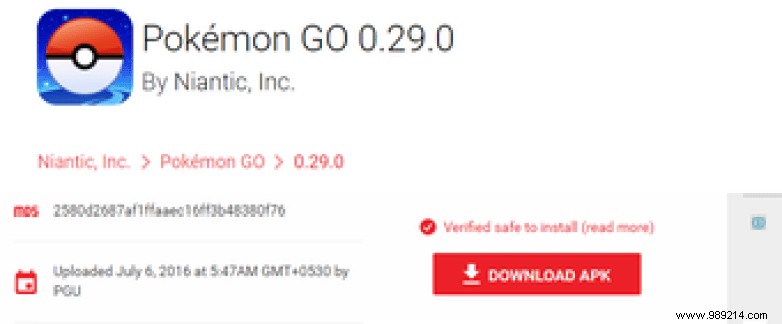 Get Pokemon GO in your country even if it s not available 