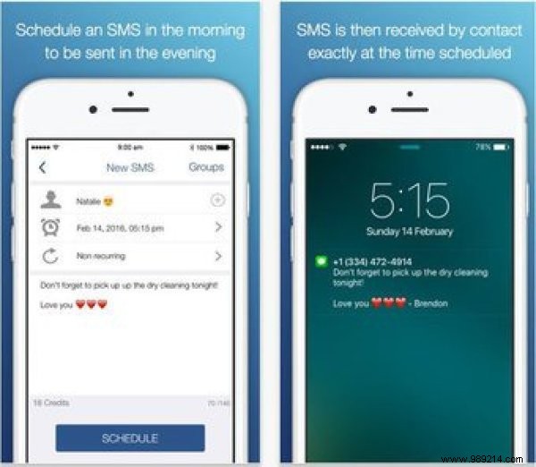 2 iOS Apps That Let You Schedule Text Messages For Later 