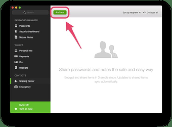 How to securely share passwords with family using Dashlane 