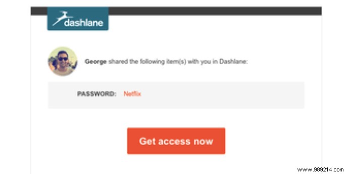 How to securely share passwords with family using Dashlane 