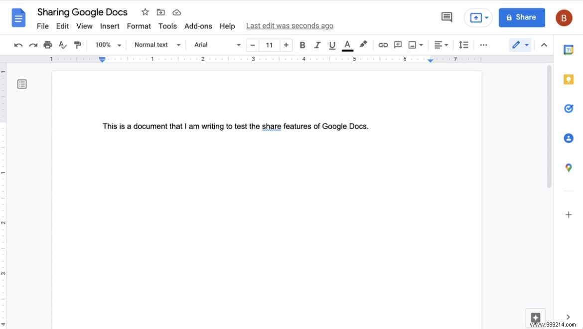 How to Share a Google Doc Privately 