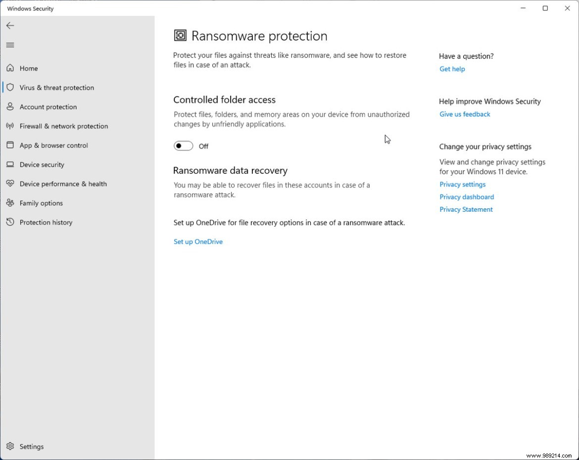 How to protect your PC against ransomware using Windows built-in protection 