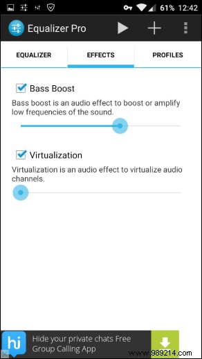 2 Android apps to get a system-wide music equalizer 