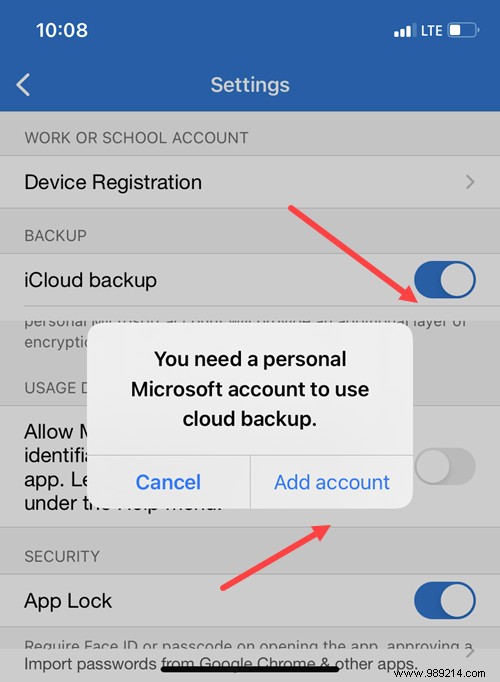 How to use the Microsoft Authenticator app to save your credentials 