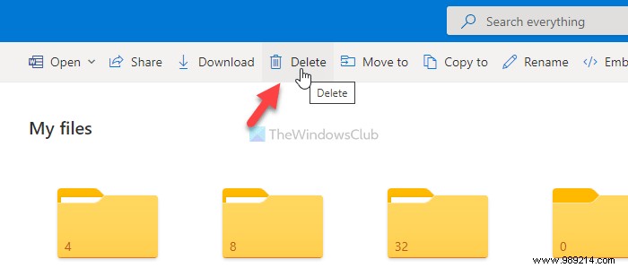 How to Delete Shared Files from OneDrive, Google Drive, Dropbox 