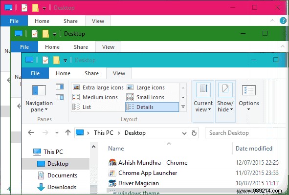 How to Change Title Bar Colors in Windows 10 