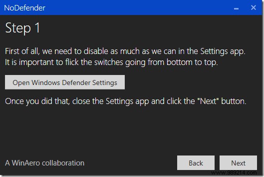 How to Disable Windows Defender in Windows 10 