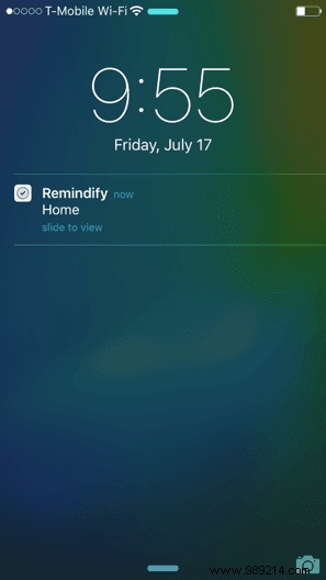 Get reminders with visual symbols using Remindify 
