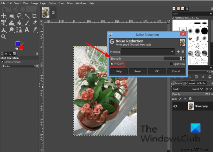 How to Use Enhance Filters in GIMP 