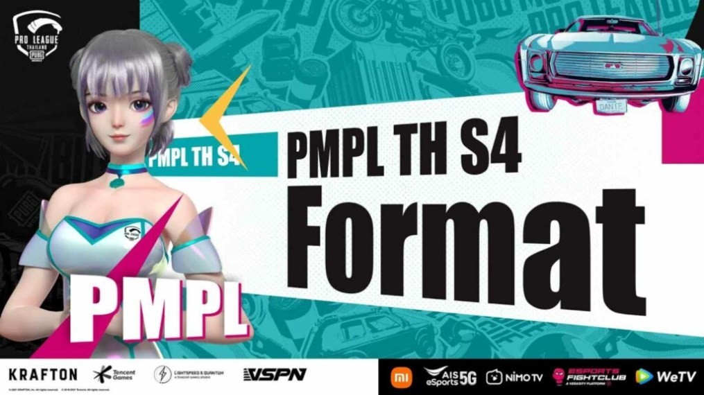 PUBG Mobile Pro League (PMPL) Season 4 Thailand:Teams, Format, Where to Watch &More 
