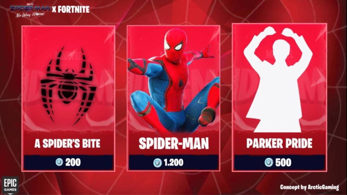 Fortnite Spider-Man skin:Marvel collaboration, leaks and more 