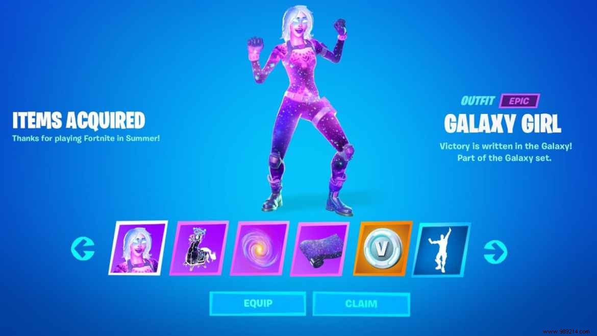 How to Get Fortnite Galaxy Girl Skin for Free in Galaxy Cup 2.0 