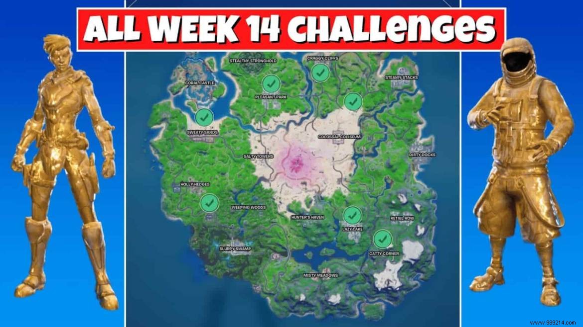 Fortnite Season 7 Week 14 Legendary Quests:How to Complete New Challenges 