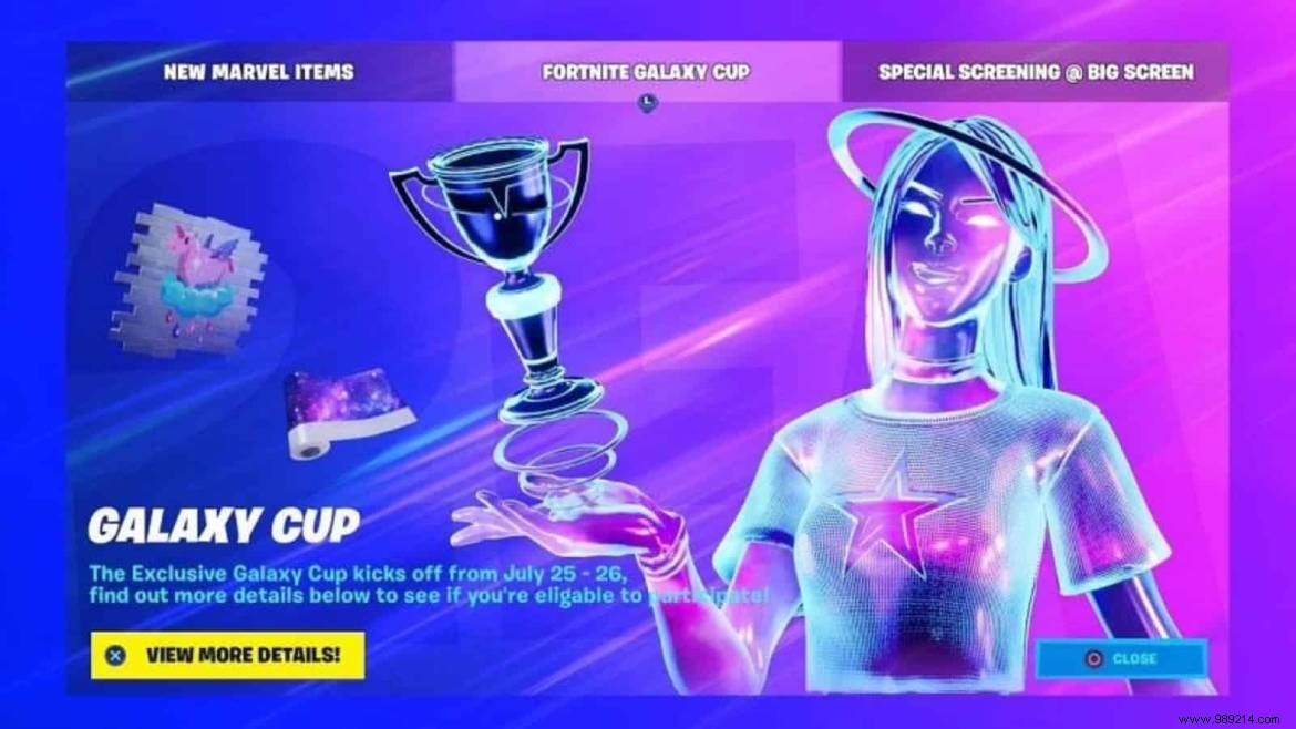 Fortnite Samsung Galaxy Cup 2.0 details:rules, free rewards and more 
