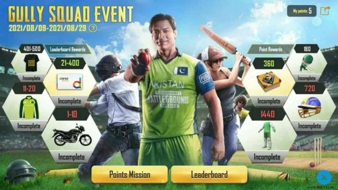 Shoaib Akhtar Character in PUBG Mobile Pakistan:Gully Squad Leaks 