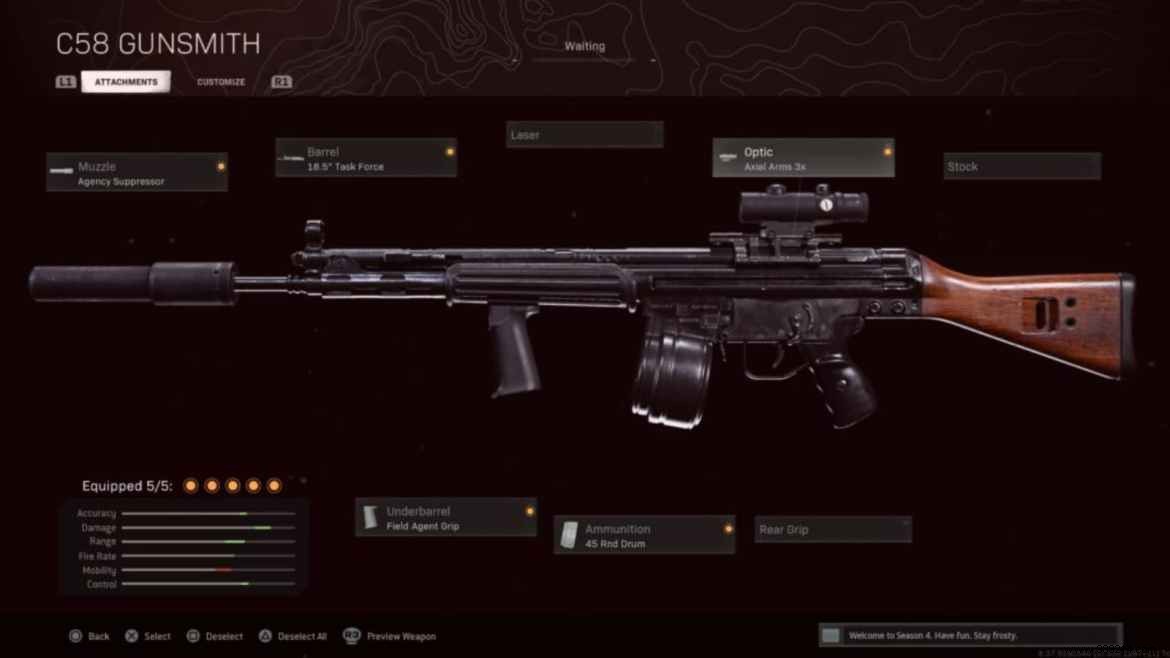 COD Warzone:The Best C58 Warzone Loadout With Details 